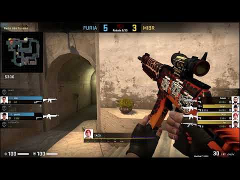 Pov TACO (23/22) CS GO DEMO - MIRAGE - MIBR 9 VS 16 FURIA (cs_summit 5 13/12/2019)
