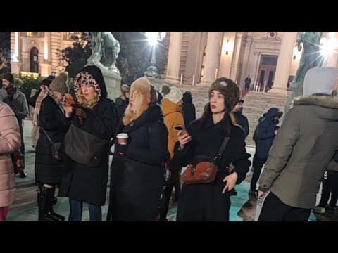 Uživo - Beograd: Policija tukla studente u Novom Sadu; Skupština - Narod se okuplja i blokira ..