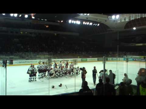 HC Sparta - Rytíři Kladno 4.února 2014 (6:0) - rekordy HC Sparta - 1