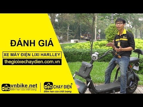 ĐÁNH GIÁ XE MÁY ĐIỆN LIXI HARLLEY