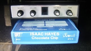 Stereo 8: Isaac Hayes – Chocolate Chip (album, 1975) unboxing & playing