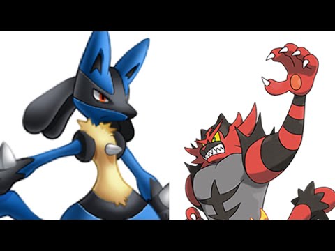 Lucario VS Incineroar In Smash Ultimate