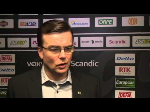 9.1.2016 Pekka Tirkkosen tunnelmat kolmannen Kaakonderbyn jälkeen