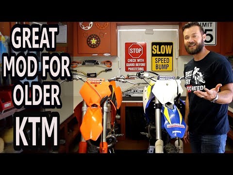 Must have mod for older KTM dirt bike - KTM300 build Part1