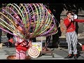 BuskerBus 2014 Clap Clap Circo Street Show In Brzeg Hula Hoops