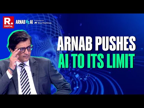 Arnab Vs AI: Arnab Corners Blue Machine AI On Human Abilities Against Programmed Responses