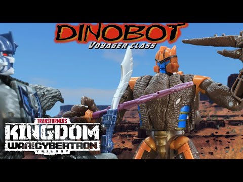 Stop Motion Review 127 - Kingdom Dinobot