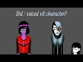 Did I REALLY voiced v8 character?