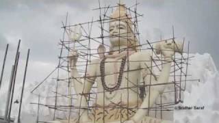 preview picture of video 'Shiva Statue, Hallikhed, Karnataka (India)'