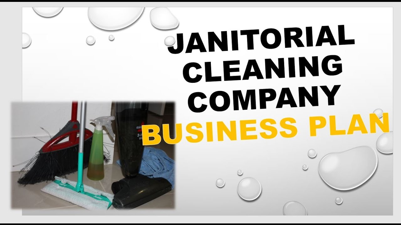 Janitorial Cleaning Company Business Plan Template