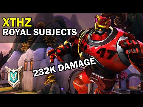 232K Damage xThz Bombking Paladins Competitive (Diamond) ROYAL SUBJECTS