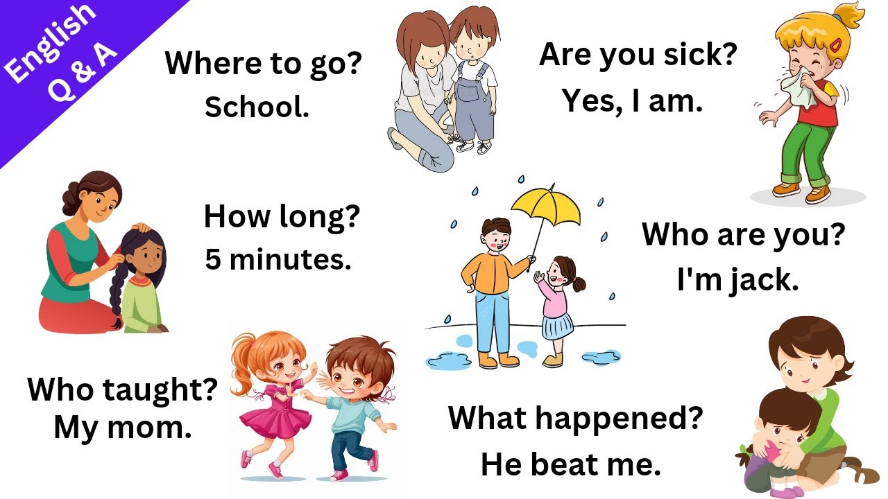 1000 Daily Use English Question Answers | Fun Learning Question Answers