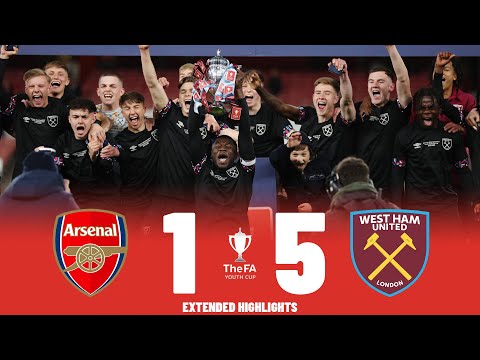 Arsenal vs West Ham United | Highlights | U18 FA Youth Cup Final 25-04-2023