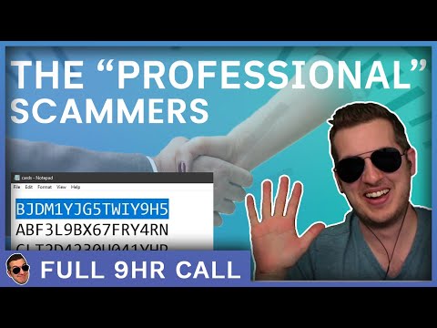 The Most "Professional" Scammers I've Met (9 HR Call)