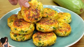 Zucchini is tastier than meat! Healthy and incredibly delicious! ASMR