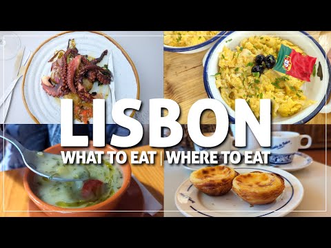 🍽️ the TOP foods you must try in LISBON and where to eat them 🇵🇹 #114
