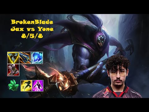 🔥 BrokenBlade Jax Top | EUW Challenger Solo Queue | Patch 15.7 | League of Legends 🔥