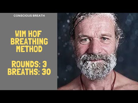 wim hof method explanation+3 Rounds of 30 Breaths