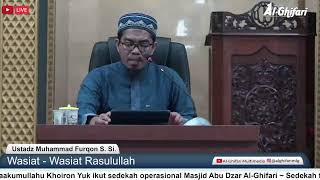 Download lagu Wasiat - Wasiat Rasulullah | Ustadz Muhammad Furqon S. Si. mp3 Download lagu Wasiat - Wasiat Rasulullah | Ustadz Muhammad Furqon S. Si. mp3