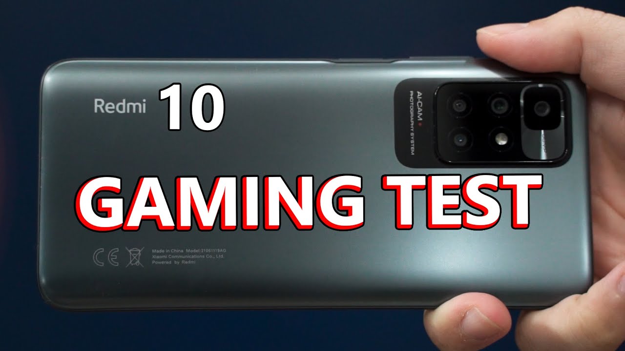 Gaming test - Redmi 10 with MediaTek Helio G88