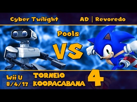 T. Koopacabana 4 - Cyber Twilight (ROB) vs. AD | Revoredo (Sonic) - Pools