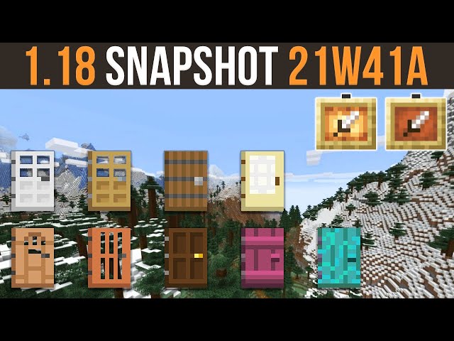 Minecraft 1 18 Snapshot 21w41a For Java Edition Full List Of Changes Revealed Minecraft 1 18 Snapshot 21w41a For Java Edition Full List Of Changes Revealed