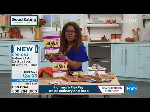 Nature's Eats (2) 16 oz. Bags of Almond+ Flour