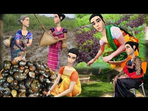 Bikunjuni Gajri Huda//बिखूनजोनि गाज्रि हुदा//Creative Bodowood Cartoon