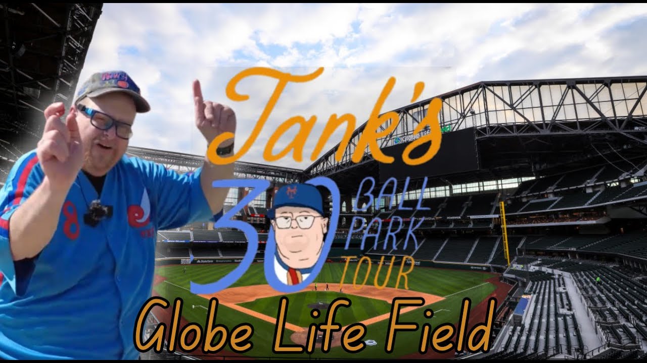 Tank's Ballpark Tour: Globe Life Park Home of the Texas Rangers