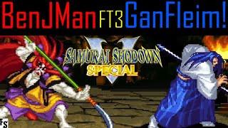 Download lagu Samurai Shodown V Special - BenJMan [Kyoshiro/Suija] vs GanFleim! [Ukyo/Kusaregedo] (Fightcade FT3) mp3