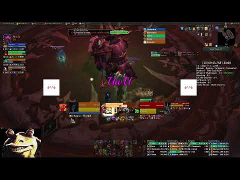 Feral Druid Theatre of Pain 20 - Volcanic, Raging, Tyrannical, Tormented.