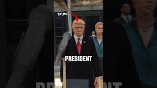 Trump assassination in GTA 5😱Did they know this before? #gta #grandtheftauto #gaming #gtav