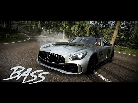 N3WPORT x M.I.M.E - Touchdown (BASS BOOSTED) / Forza: Mercedes-AMG GT R  Cinematic