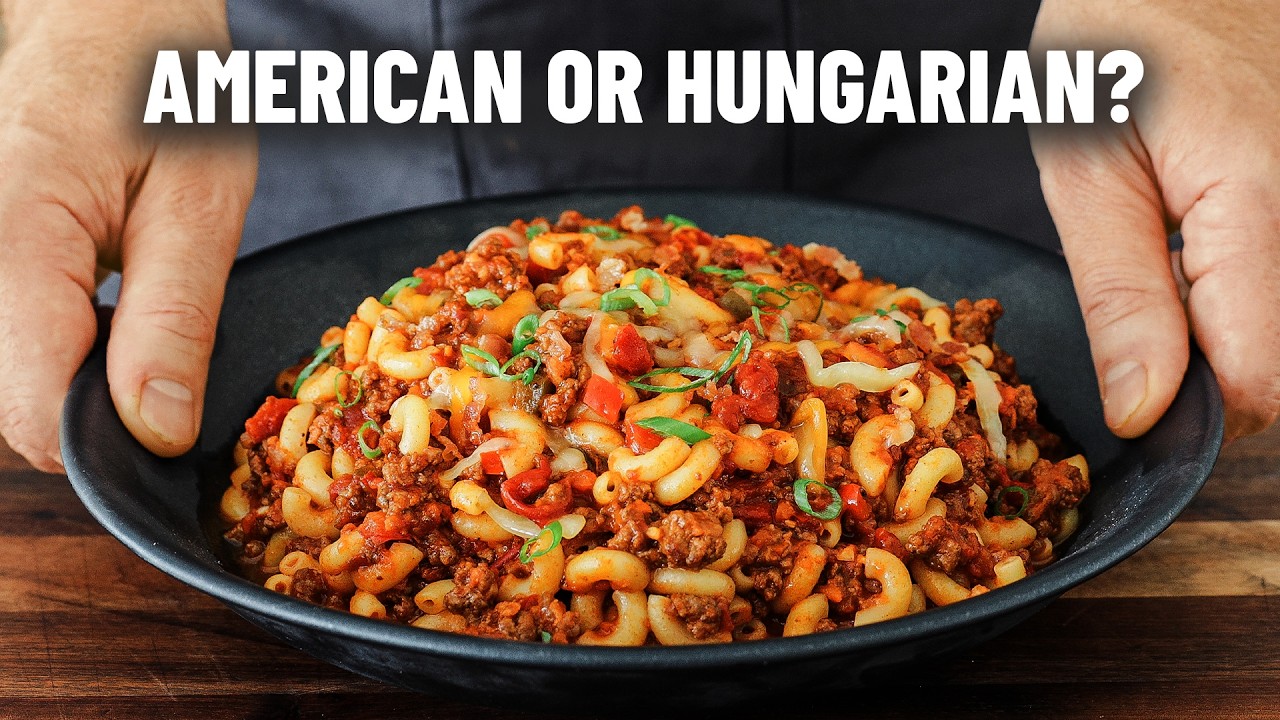 American Goulash with Cheddar Macaroni