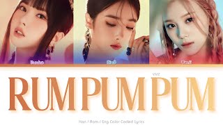 Download lagu VIVIZ (비비지) Rum Pum Pum Color Coded Lyrics (Han/Rom/Eng) mp3 Download lagu VIVIZ (비비지) Rum Pum Pum Color Coded Lyrics (Han/Rom/Eng) mp3