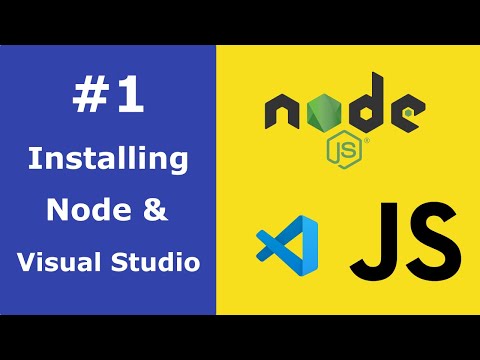 Javascript Lesson 1 Installing Node And Visual Studio Code