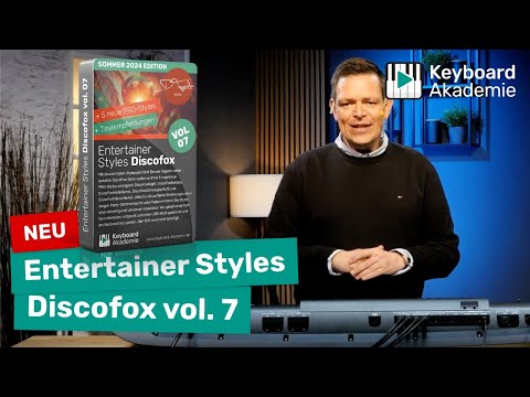 🪩🕺 Entertainer Styles Discofox vol. 7 | JETZT NEU für Genos-, Tyros- und SX-Modelle