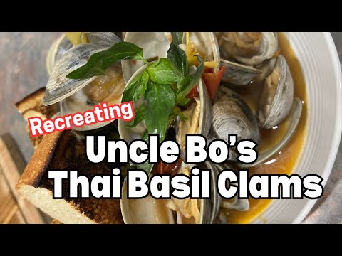 Recreating Uncle Bo's Famous Thai Style Clams | Hawaii Cravings