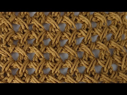 Häkelmuster, sehr einfach, eine Reihe, Babydecke, Blanket, how to crochet, easy, only one row