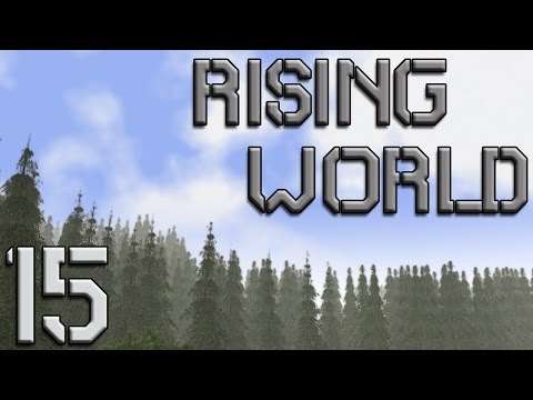 Rising World Gameplay - Mountainside Patio (Part 1) - Let's Play, Episode 15
