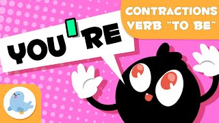 CONTRACTIONS of the Verb "To Be" 🦸‍♀️ GRAMMAR and SPELLING for Kids 📝 Superlexia⭐ Episode 5