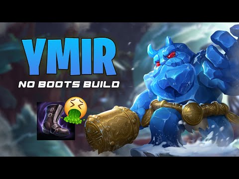 THE NO BOOTS BUILD! Ymir Season 8 Ranked Support!