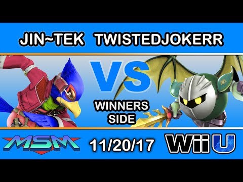 MSM 122 - Jin~Tek (Falco) Vs. Twitsted Jokerr (Meta Knight) - Winners Side