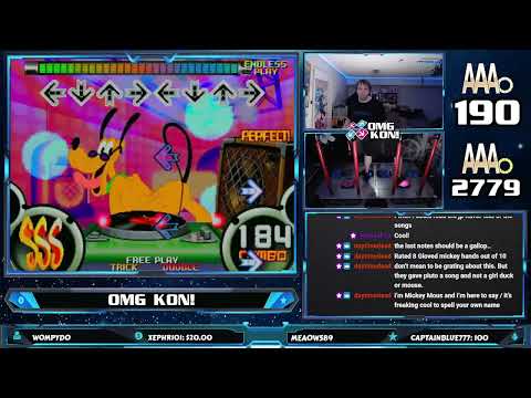 OMG KON! | Zip-A-Dee-Doo-Dah (D-TRICK) PFC AAA [Dancing Stage feat. Disney's Rave]