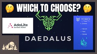 Comparing Daedalus, Yoroi, and Adalite wallets - which is best for you?