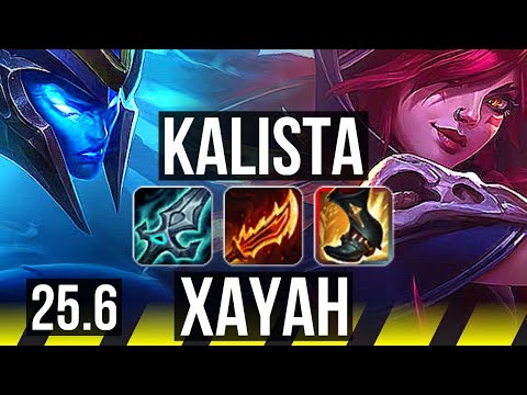 KALISTA & Renata Glasc vs XAYAH & Rakan (ADC) | Godlike | NA Master | 25.6