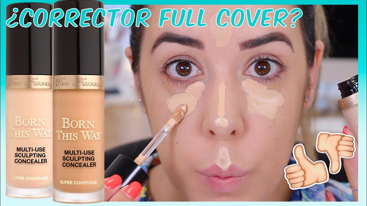 NEW TOO FACED BORN THIS WAY SUPER COVERAGE CONCEALER | ¿BUENA COBERTURA ¿LARGA DURACIÓN