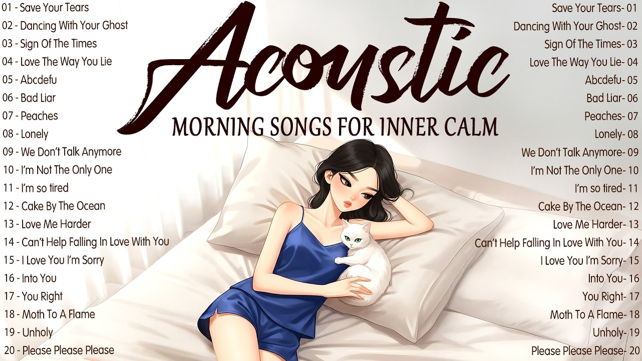 Morning Acoustic Songs with Lyrics 2026 daily 🎧 Calm Music 2026 New Songs for Inner Calm