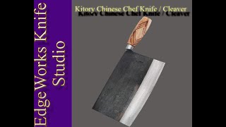 Kitory Chinese Chef Knife (Cleaver style) - Is it one of the best inexpensive Carbon steel knives?