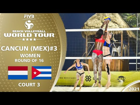 Keizer/Meppelink vs. Lidy/Sanchez - Women's R16 | Full Match | 4* Cancun 2021 #3